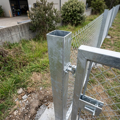 Galvanised Gate/Corner Post 2.4m