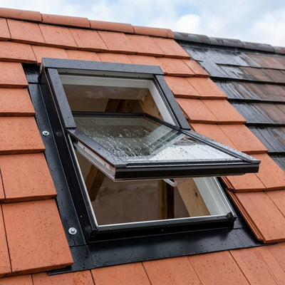 Opening Roof Window 780x1400mm White Polyurethane Coated