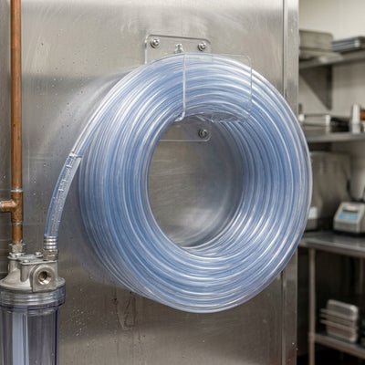3/4" Clear PVC Hose – 19mm ID, Food-Grade, Sold per Metre