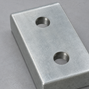 Steel Dock Bumper Face Plate - 460 x 255 x 65mm - Galvanised