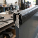 Steel-Reinforced Grip Edge Trim 15x17mm for 10-12mm Panels - 5m PVC (view 2)