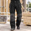 Rip-Stop Knee Guard Work Trousers with Holster Pockets (view 2)