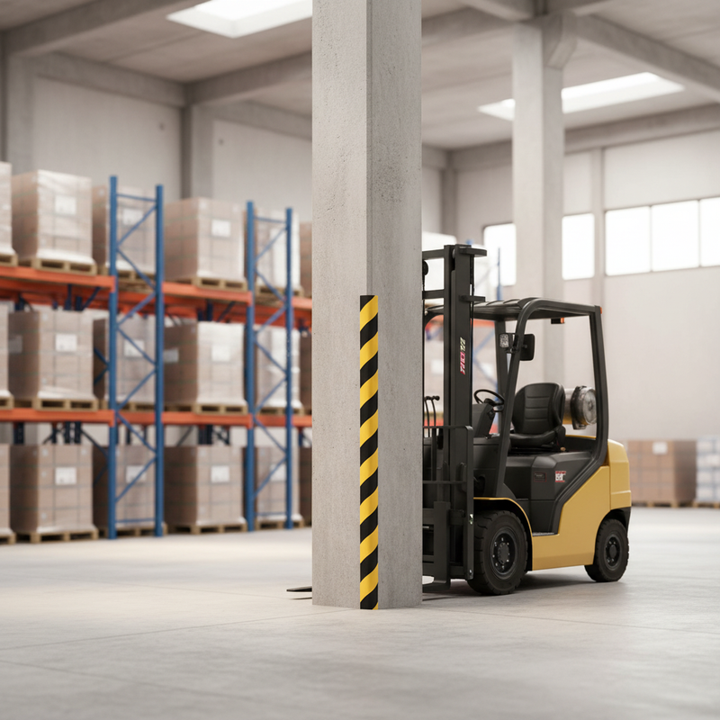 Gray High-Performance Surface Impact Protection Foam - Semi-Circular