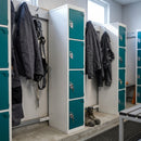 Four-Door Metal Locker with Cam Lock – 1.5mm Steel Frame