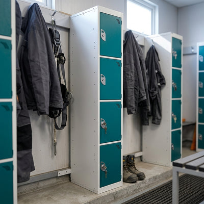Four-Door Metal Locker with Cam Lock – 1.5mm Steel Frame