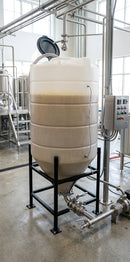 3650L Cone Tank, 60° Drainage Angle, UV Polyethylene