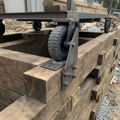 Green Treated Pine Sleepers 8'6" x 10" x 5¼"