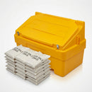 14 cu ft Heavy Duty Grit Storage Bin with 400 kg White Rock Salt (view 2)