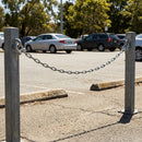 Galvanised Barrier Chain 6mm - Sold Per Metre