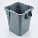 151 litre square plastic storage container grey or white (view 2)