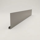 Aluminium Fascia Board Sample — RAL 7036 / 'U' Return