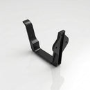 Moulded Ogee Gutter Fascia Bracket 125 x 100mm — RAL 9005