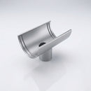 Deepflow Aluminium Gutter Outlet 63mm Dia – 130mm — RAL 9006