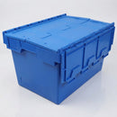 Heavy-duty Polypropylene Stackable Container 58L with Integrated Lid (view 2)
