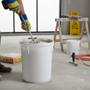 Gray Heavy Duty Plastic Mixing Bucket - 30L Capacity for Various Projects