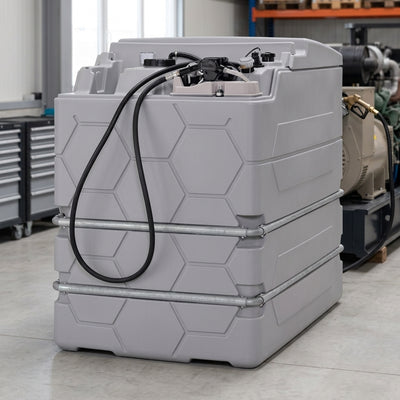 2500L Indoor Diesel Fuel Dispenser Station, 1740×1200×1800mm