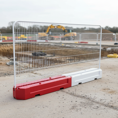 Premium Water-Filled Fence Panel Support Pair for Stability
