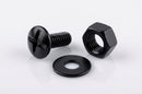 M6 Moulded Gutter Jointing Bolt, Nut & Washer Set (50 Pack) — RAL 9005