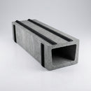 Aluminium Coping Fixing/Joint Brackets 1500mm Centres (view 2)
