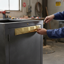 Premium Aluminium Louvre Door Vent 610x76mm for Superior Airflow and Easy Installation