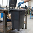 30 litre wheeled litter bin plastic