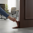 Premium Non-Slip Rubber Door Stop Wedges - Compact Design for Secure Door Holding in Residential and Commercial Spaces