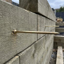 Sleeper Fixings Olive Grey 6.7mm x 250mm (Bag of 20)