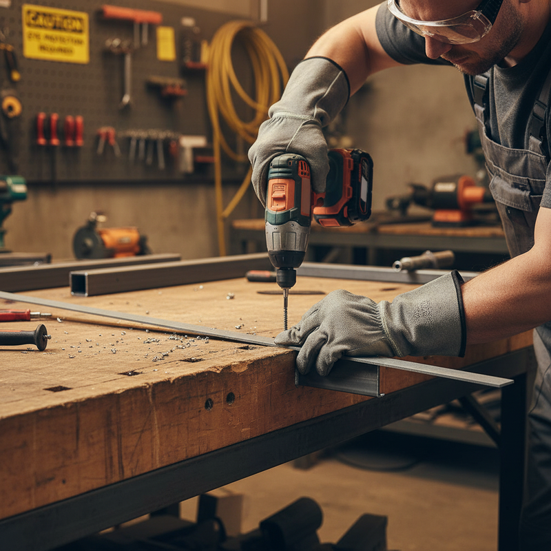 Dark Slate Gray Premium Steel Flat Bar 25 x 2mm x 1m for Construction Projects