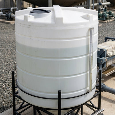 15000 Litre Cone Tank with 30° Drainage Angle