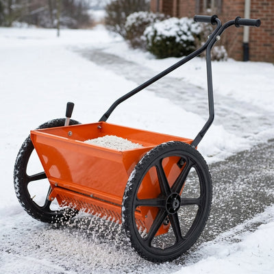 50kg Drop Salt Spreader with Variable Flow Control