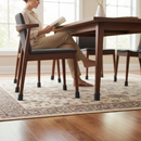 Premium 25mm Round Rubber Furniture Feet Tip Caps for Floor Protection - Pack of 4 Durable Leg Tips