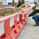 Rosy Brown Premium 1.25 Metre Modular Utility Barrier Planks - Heavy Duty Design