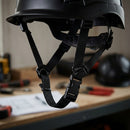 4-Point Chinstrap for Safety Helmet – Black