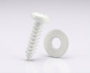 No. 12 x 30mm Box Gutter Fixing Screw & Washer Set (100pcs) — RAL 9016