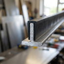 Square Rubber Edge Protector 24x15mm for 9mm Panels - 5m EPDM (view 2)