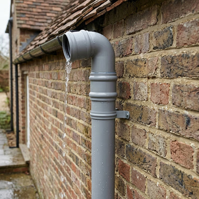 Traditional Downpipe Length 63mm Dia x 3m Non-Eared Socket