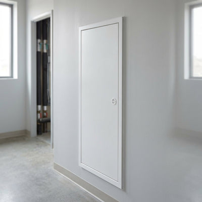 1hr Fire Rated Metal Single Riser Door - EI Insulated 2400x900mm