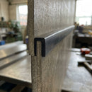 Square Rubber Edge Protector 14x13mm for 6mm Panels - 30m EPDM (view 2)