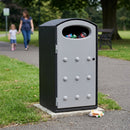 Mini Cyclo 112 Litre Litter Bin – GFC Body with GRP Door