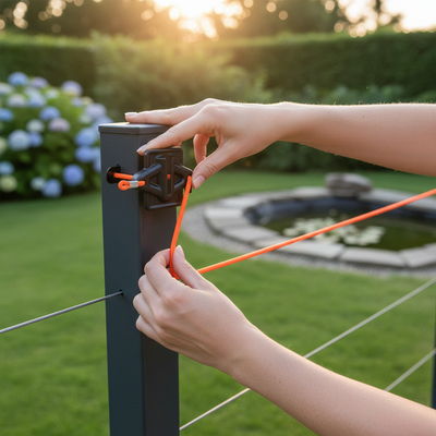 Premium Retractable XS Barrier Magnetic & Cord Strap Holder/Receiver