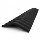 Close Fitting Ridge for Roofing, 3m Length (view 2)