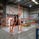 High Pallet Gate 1200mm with Edge Protection