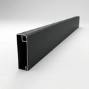 U Return Aluminium Fascia Board 30x25mm – 3m Length — RAL 7021