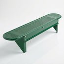 1800mm Wall Mounted Steel Bench Seat (view 2)