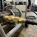 3/8" BSP Brass Swivel Coupling – 250 Bar Rated, 40 Lpm
