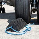 Aircraft Tyre Stop Block with Blue Rope Handle 170 x 155 x 1000