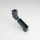 72x72mm Aluminium Adjustable Swanneck Offset — RAL 7016