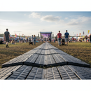 Gray Premium Event Flooring - 80mm x 310mm x 12mm for All Weather Use