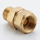 3/8" BSP Male x 1/4" BSP Male Brass Swivel, 220 Bar (view 2)