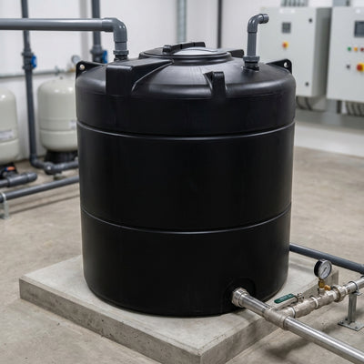 1250 Litre Vertical Potable Water Tank, 1.5" BSP Outlet